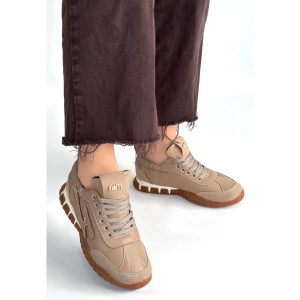 Huer Vizon Nubuk Bağcıklı Spor Ayakkabı