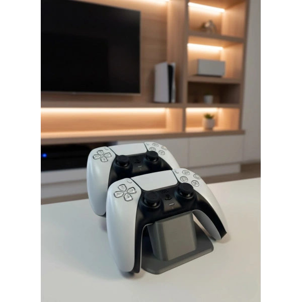 İKİLİ GAMEPAD TUTUCU ANTRASİT