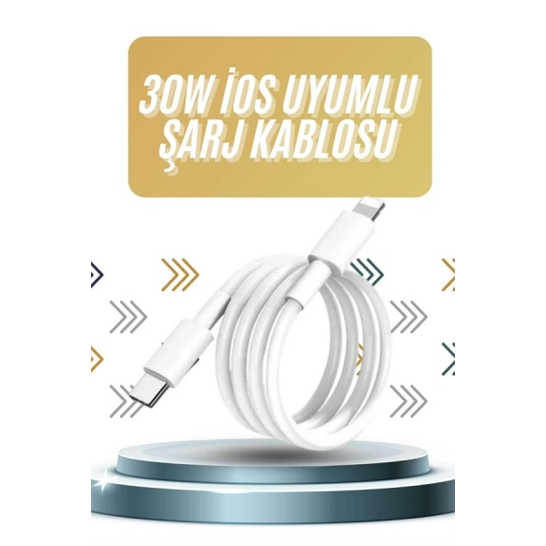 IOS Tüm Serilerle Uyumlu 30W Hızlı Şarj Aleti 11 12 13 14/Pro Max Mini Plus