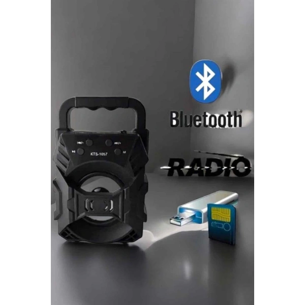 Işıklı Bluetooth Hoparlör Müzik ve Renkli Işık Taşınabiilir