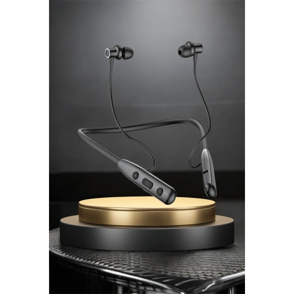 Kablolu Bluetooth Kulaklık Boyun Bantlı ANC Özelliği Yüksek Ses Kaliteli