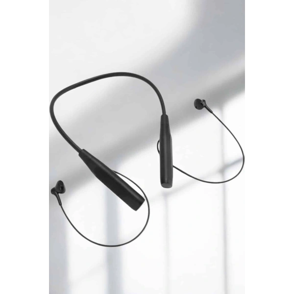 Kablolu Boyun Askılı Dijital Göstergeli Bluetooth Kulaklığı 60 Saat