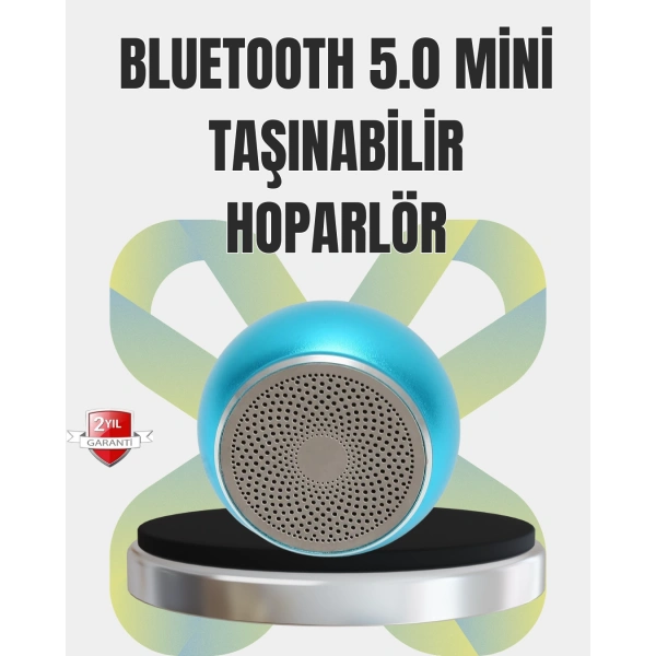 Kablosuz Bluetooth 5.0 Hoparlör | Kompakt ve Güçlü Ses
