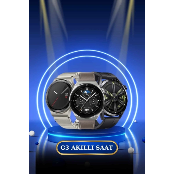 Kablosuz Bluetooth Bağlantılı Kulaklık ve Dokunmatik Ekran Akıllı Saat Arama Cevaplama