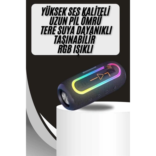 Kablosuz Bluetooth Hoparlör Taşınabilir Çoklu Bağlantılı Özelliği