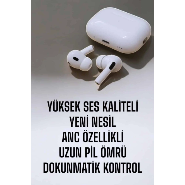 Kablosuz Bluetooth Kulaklık Gürültü Önleme, Su Geçirmez, Mikrofonlu