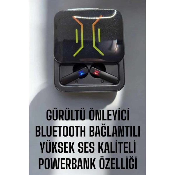 Kablosuz Bluetooth Kulaklık Powerbankli Uzun Pil Ömrü Yüksek Ses Kaliteli