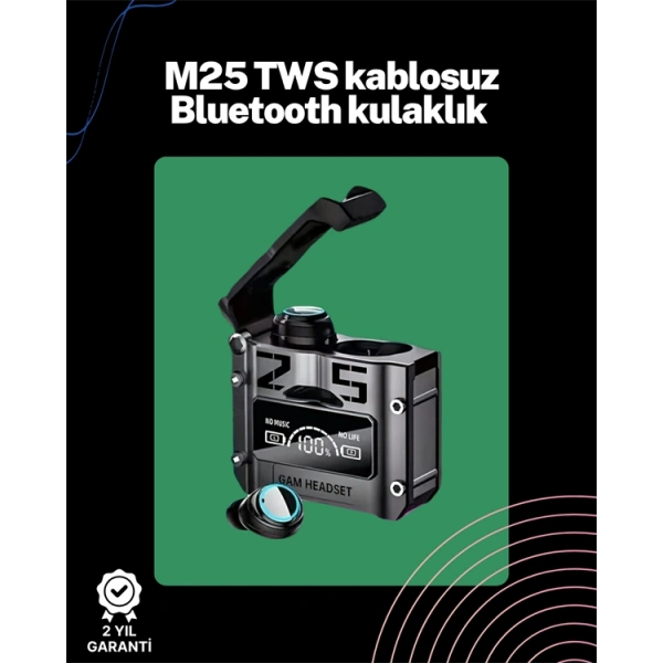 Kablosuz Kulak İçi Kulaklık | Gecikmesiz Oyun Modu | IOS ve Android Uyumlu