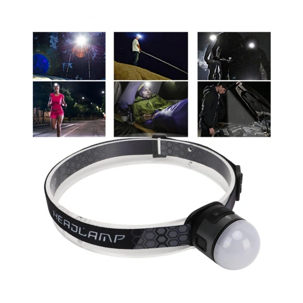 Kafa Lambası Kafa Feneri Şarjlı Profesyonel COB Fener 7 Modlu