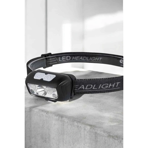 Kafa Lambası Kamp Lambası Sensörlü Şarjlı Ayarlanabilir