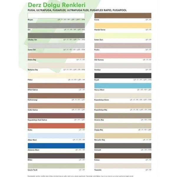 Kalekim Ultra Fuga 2211 Beyaz 5 Kg