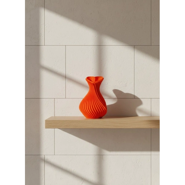 KALPLİ VAZO TURUNCU