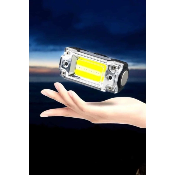 Kamp Feneri Balıkçı Feneri Başlıklı Suya Dayanıklı Kafa Lambası