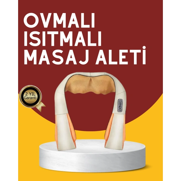 Kas Eklem Ağrılarına Ovmalı Isıtmalı Boyun Omuz Bel Masaj Aleti