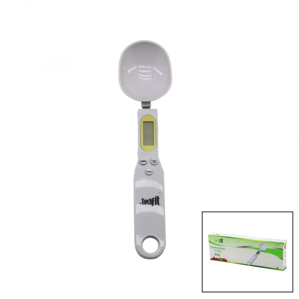 KAŞIKLI DİJİTAL HASSAS MUTFAK TERAZİSİ 300GR / 0.1GR LCD EKRAN DARA FONKSİYONU PİLLİ=1-CR2032 TF-1252