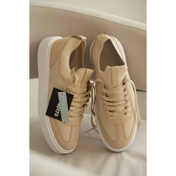 KB-010 Kuback Bej Cilt Günlük Erkek Ayakkabı