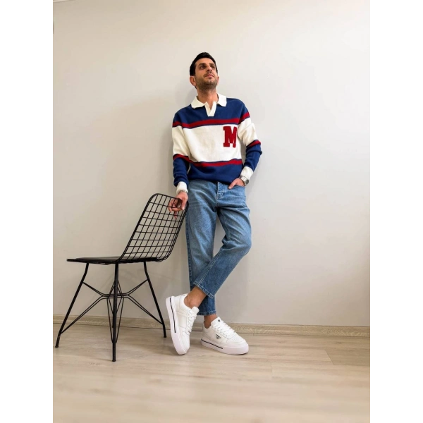 KB-04 Kuback Beyaz Cilt Günlük Erkek Ayakkabı