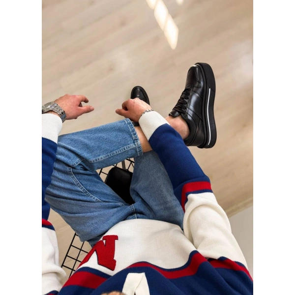 KB-04 Kuback Kömür Cilt Günlük Erkek Ayakkabı