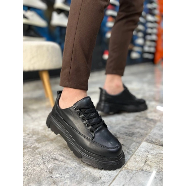 KB-702 Kuback Kömür Cilt Günlük Erkek Ayakkabı