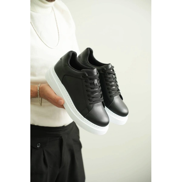 KB-B2 Kuback Siyah Cilt Günlük Erkek Ayakkabı