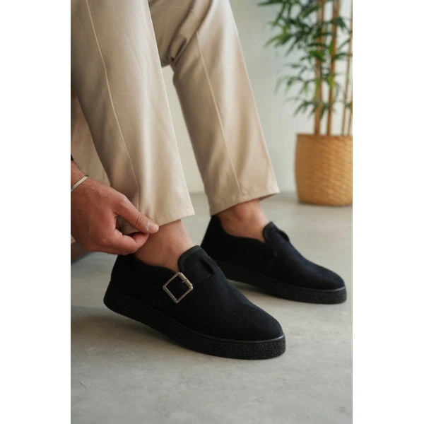 KB-KX1 Kuback Lacivert Kürklü Günlük Erkek Ayakkabı