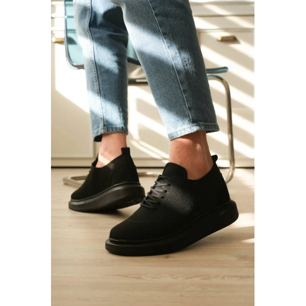 KB-M101 Kuback Kömür Triko Bağcıklı Günlük Erkek Ayakkabı