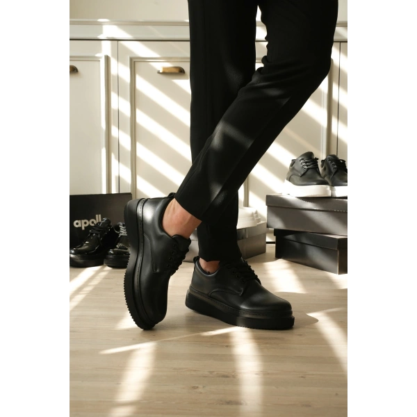 KB-X16 Kuback Kömür Cilt Günlük Erkek Ayakkabı