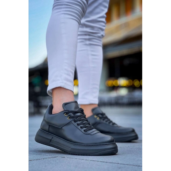 KB-X20 Kuback Kömür Cilt  Günlük Erkek Ayakkabı