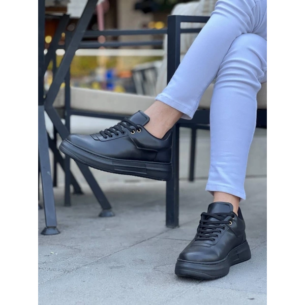 KB-X20 Kuback Kömür Cilt  Günlük Erkek Ayakkabı