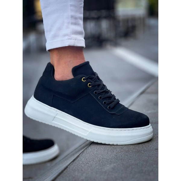 KB-X20 Kuback Siyah Süet  Günlük Erkek Ayakkabı