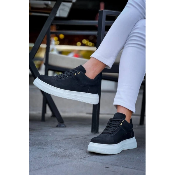 KB-X20 Kuback Siyah Süet  Günlük Erkek Ayakkabı