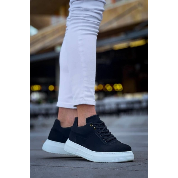 KB-X20 Kuback Siyah Süet  Günlük Erkek Ayakkabı