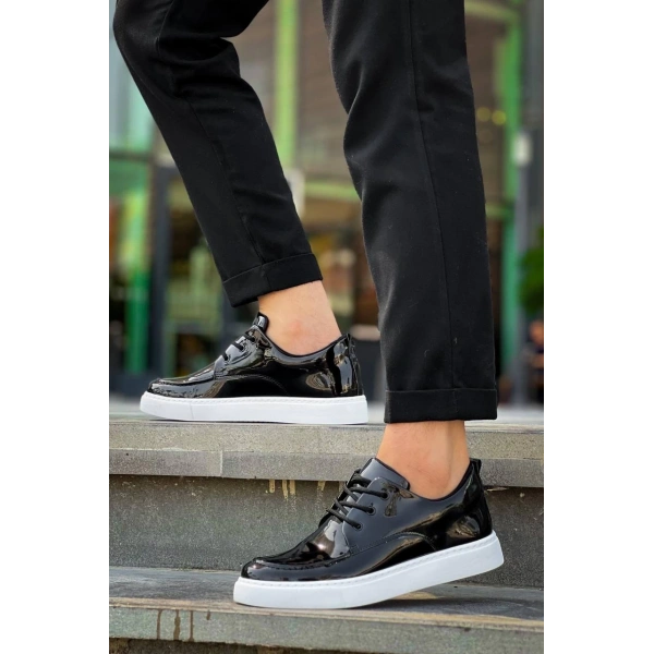 KB-X5 Kuback Siyah Rugan Günlük Erkek Ayakkabı