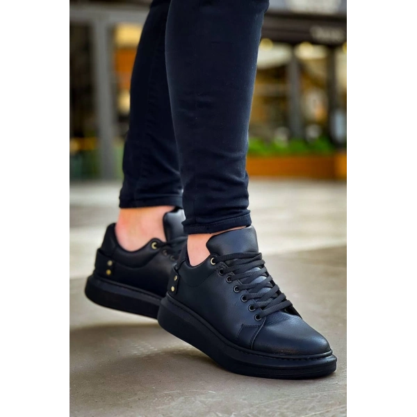 KB047  Kuback Kömür Cilt Günlük Erkek  Ayakkabı