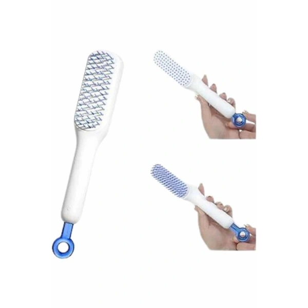 Kendini Temizleyen Tarak Fırça Geri Çekilebilir Evcil Hayvana Uygun Sıkı Dişli