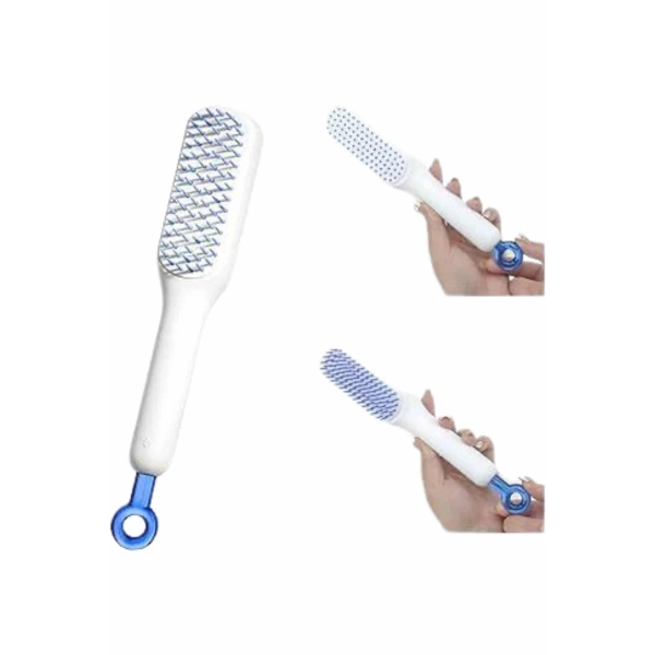 Kendini Temizleyen Tarak Fırça Geri Çekilebilir Evcil Hayvana Uygun Sıkı Dişli