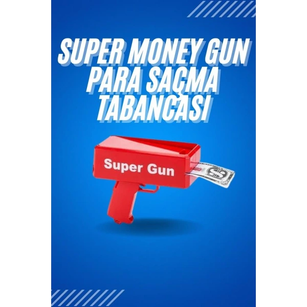 Kırmızı Çocuklara Özel Para Fırlatma Makinesi Para Saçma Tabancası