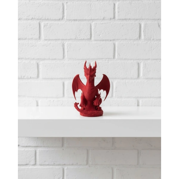 Kırmızı Ejderha Biblo 12 cm