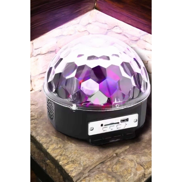 Kompakt Tasarımlı, Telefon Kontrollü Disko Topu Işıkları