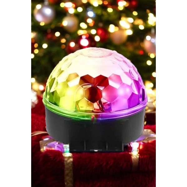 Kompakt Tasarımlı, Telefon Kontrollü Disko Topu Işıkları