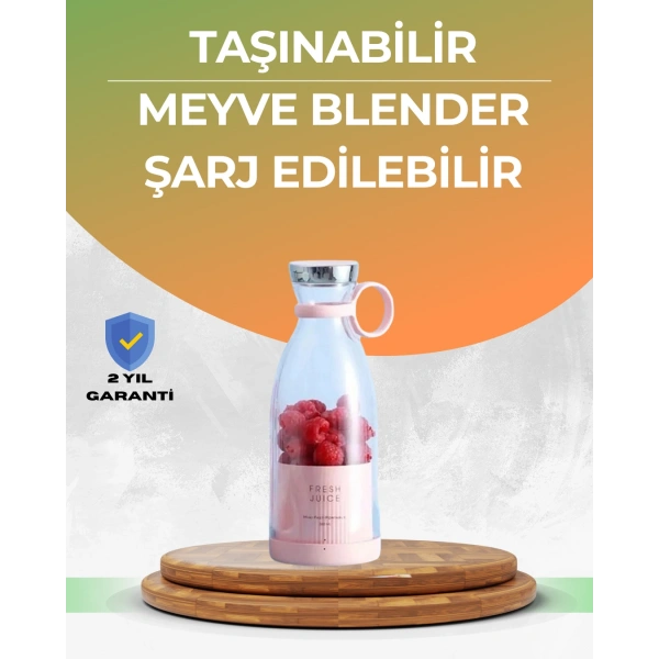 Kompakt ve Şık Tasarımlı Taze Meyve Suyu Hazırlayıcı