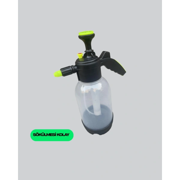 Köpük Püskürtücü 2 Litre Dayanıklı Manuel Basınçlı Yıkama Şişesi