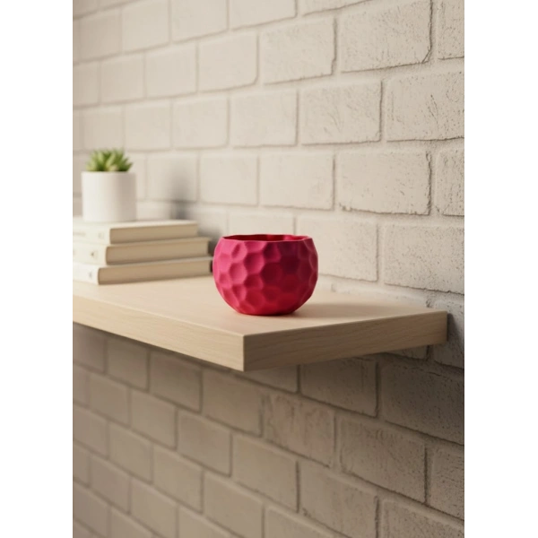 Küçük Boy Mor Saksı 5 cm Şık ve Minimal Dekoratif Tasarım