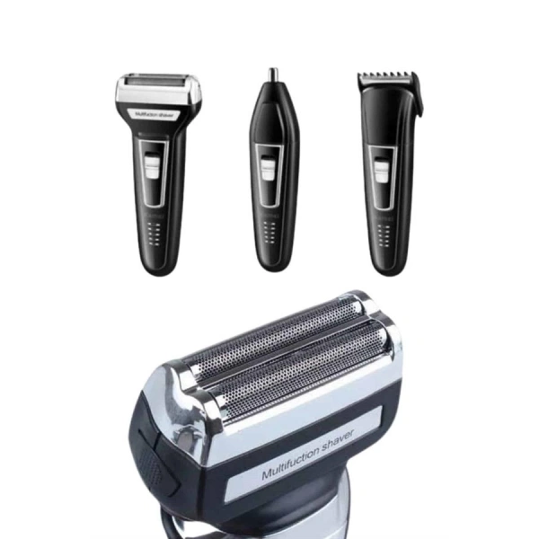 Kulak Burun Kıl Kesme Ense Yanak Tıraş Seti 3 Başlıklı Profesyonel