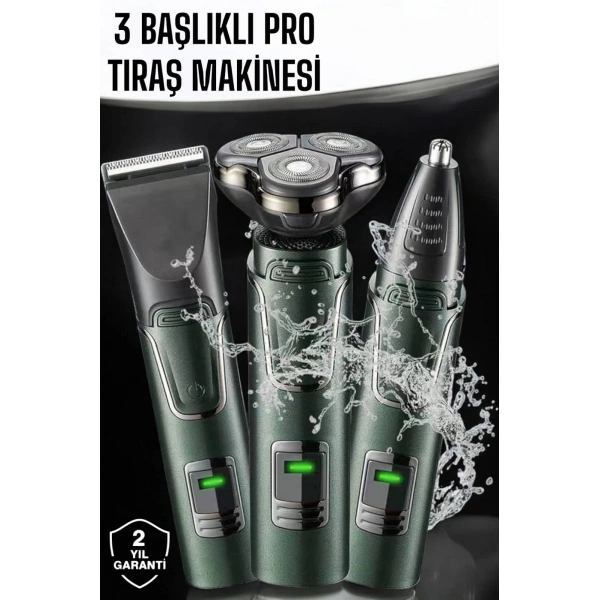 Kulak Ve Burun Başlıklı Profesyonel Tıraş Makinesi