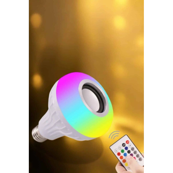 Lamba Led Hoparlör Dayanıklı ve Uzun Ömürlü Bluetooth Hoparlör