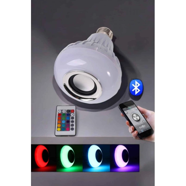 Lamba Led Hoparlör Dayanıklı ve Uzun Ömürlü Bluetooth Hoparlör
