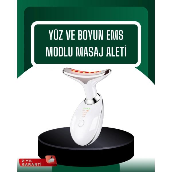 LED Işık Destekli Kırışıklık Karşıtı Yüz Bakım Aleti