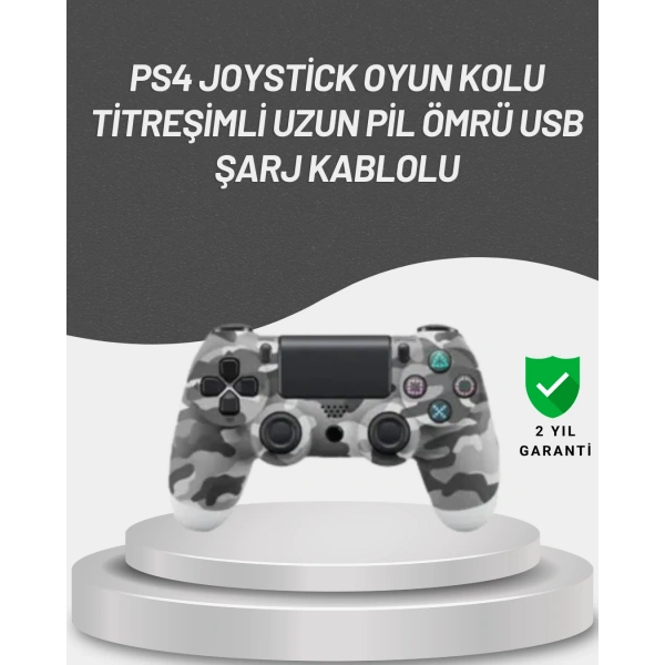 LED Işıklı Oyun Kolu – Durum Göstergeli Şık Tasarım