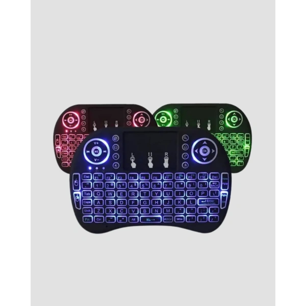 LED Işıklı Q Klavye – Touchpad, Numerik Tuş Takımı ve Multimedya Kısayolları